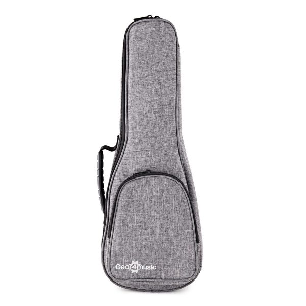Ukulele Soprano Premium Gigbag By Gear4music Grey 5055888829873 PG-U18-SPORANO