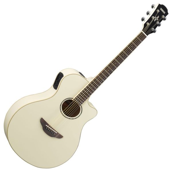 Yamaha APX600 Electro Acoustic Vintage White - Nearly New 4957812623919