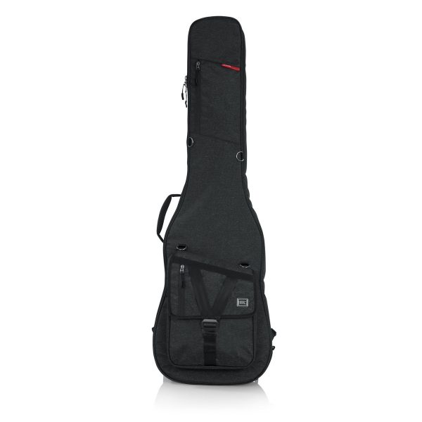 Gator GT-BASS-BLK Transit Series Bass Guitar Bag Black 716408543314 GAT1259