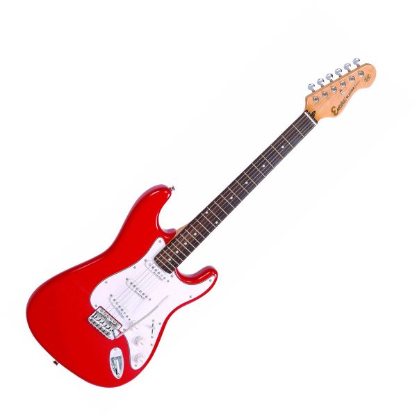 Encore E6 Electric Guitar Red 5051548002389 E6RED