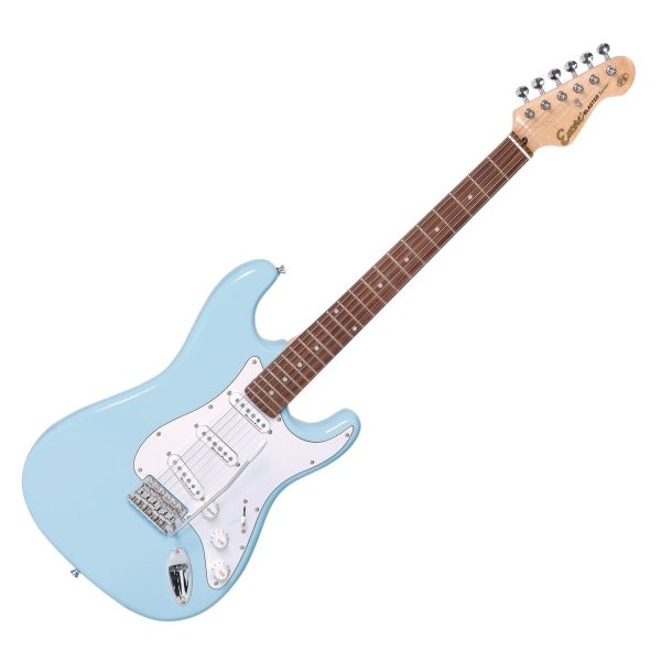 Encore E6 Electric Guitar Laguna Blue 5051548031266 E6LB