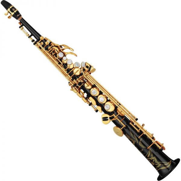 Yamaha YSS82Z Custom Soprano Saxophone Black Lacquer BYSS82ZB02090121 4957812496711