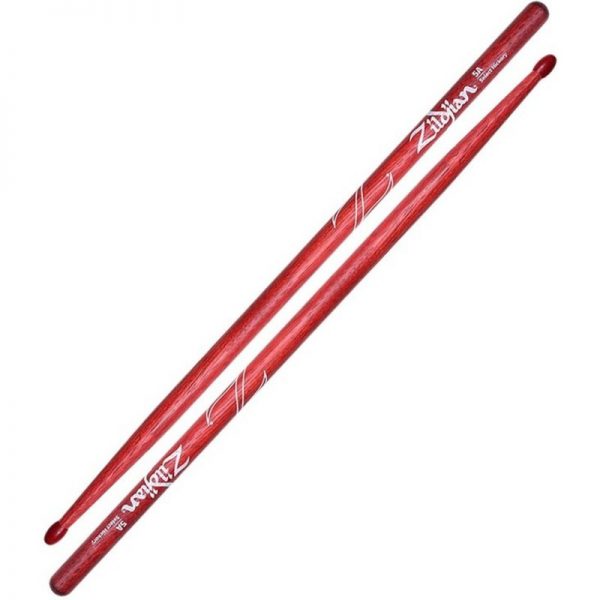 Zildjian 5A Nylon Tip Red Drumsticks Z5ANR090121 642388317297