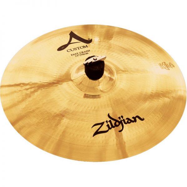 Zildjian A Custom 15 Fast Crash Cymbal Brilliant Finish A20531090121 642388182987