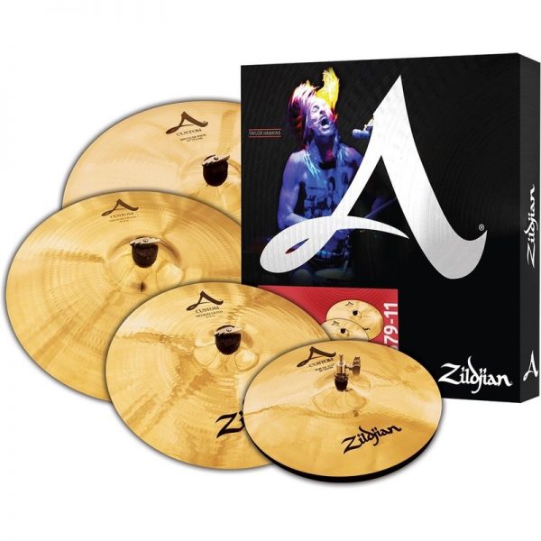 Zildjian A Custom Cymbal Box Set with Free 18 A Custom Crash A20579-11090121 642388307441