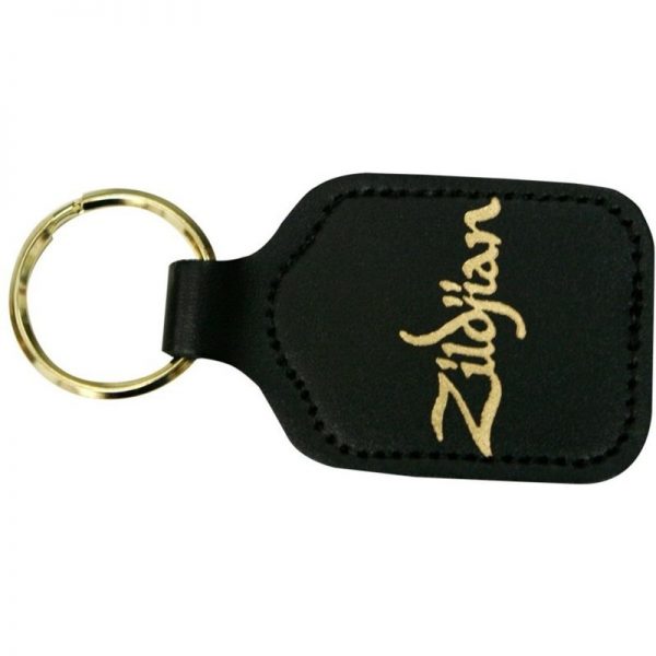 Zildjian Black Leather Key Ring T3901090121 642388118221