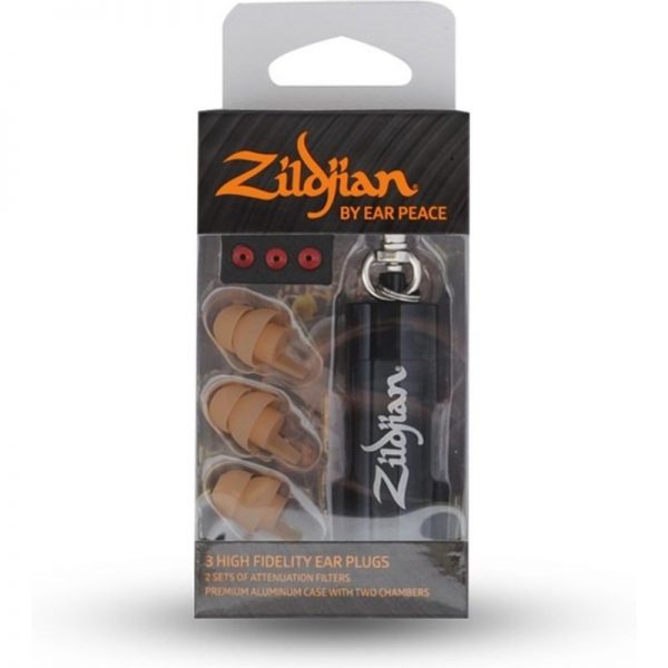 Zildjian Ear Plugs by EarPeace Tan ZPLUGST090121 642388313909
