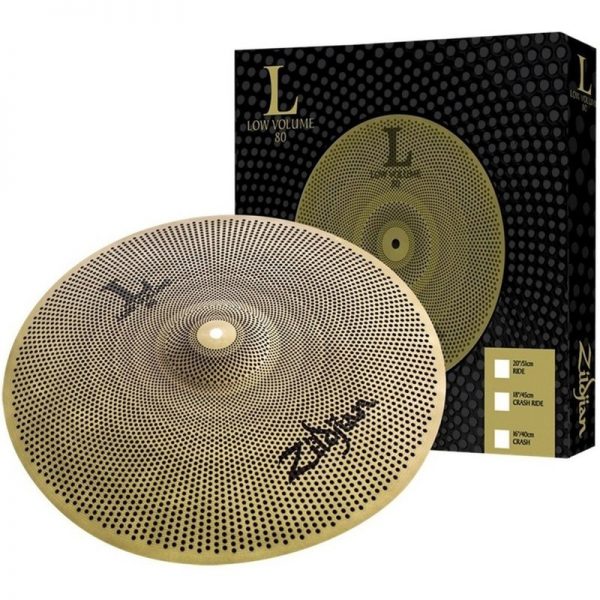 Zildjian L80 Low Volume 20" Ride Cymbal LV8020R-S090121 642388316399