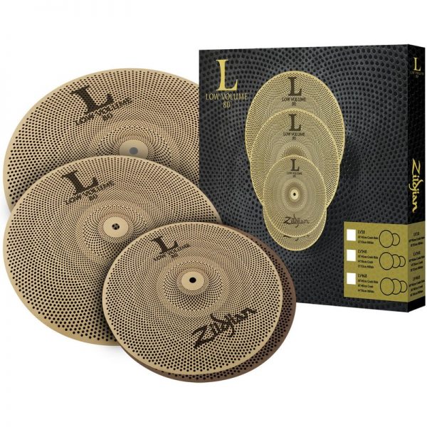 Zildjian L80 Low Volume 348 Cymbal Box Set LV348090121 642388314418
