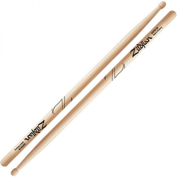 Zildjian Super 5B Wood Tip Drumsticks ZS5B090121 642388318881