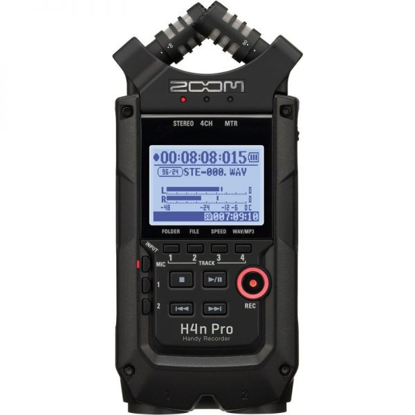 Zoom H4n Pro Handy Recorder Black H4nPRO Black090121 4515260021512