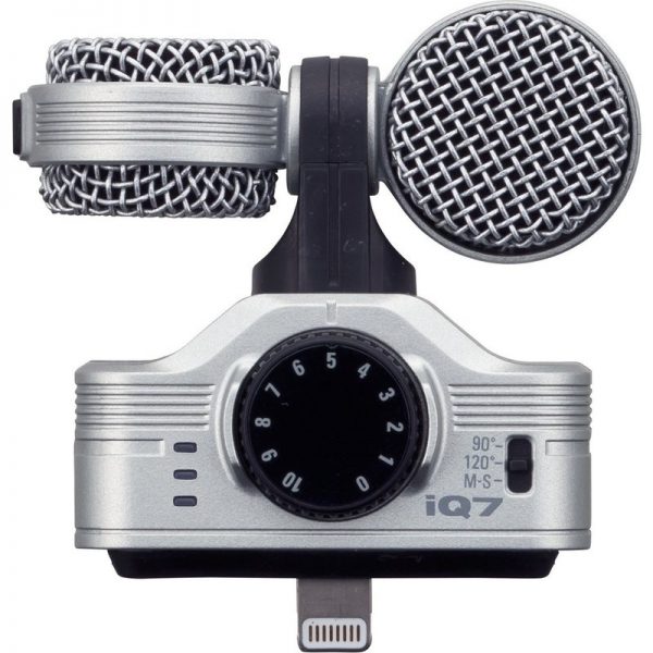 Zoom iQ7 Professional Stereo Microphone for iOS ZOOM-IQ7090121 4515260014149