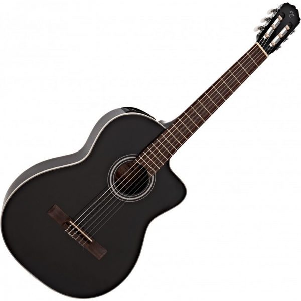 Takamine GC2CE Electro Classical Guitar Black TK-GC2CE-BLK300322 190262041214