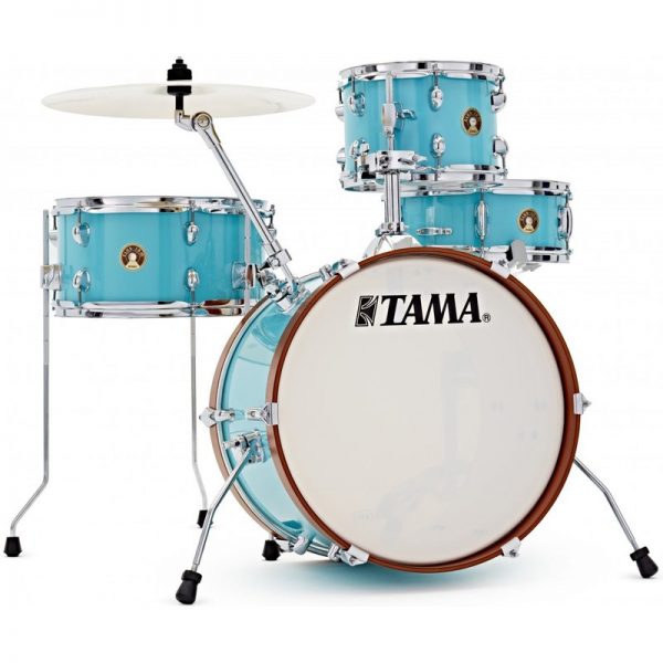 Tama Club-Jam Shell Pack w/ Cymbal Holder Aqua Blue LJK48S-AQB300322 4549763059529