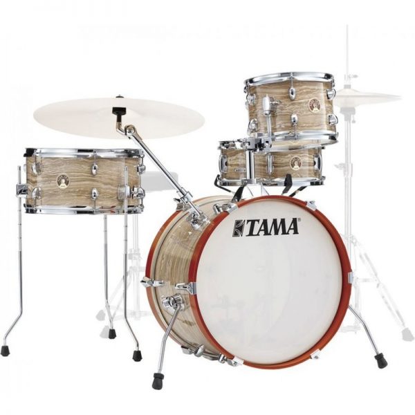 Tama Club-Jam Shell Pack w/ Cymbal Holder Cream Marble Wrap LJK48S-CMW300322 4549763300874