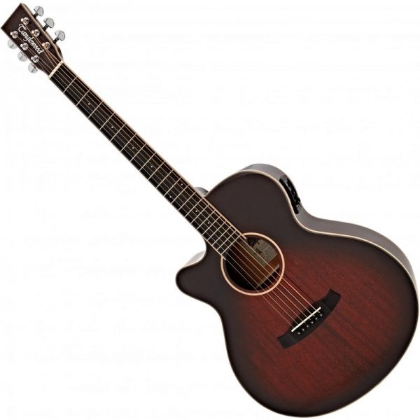Tanglewood TW4-E-LH Super Folk Electro Acoustic Antique Violin Burst TW4-E-AVB-LH300322 819907021694