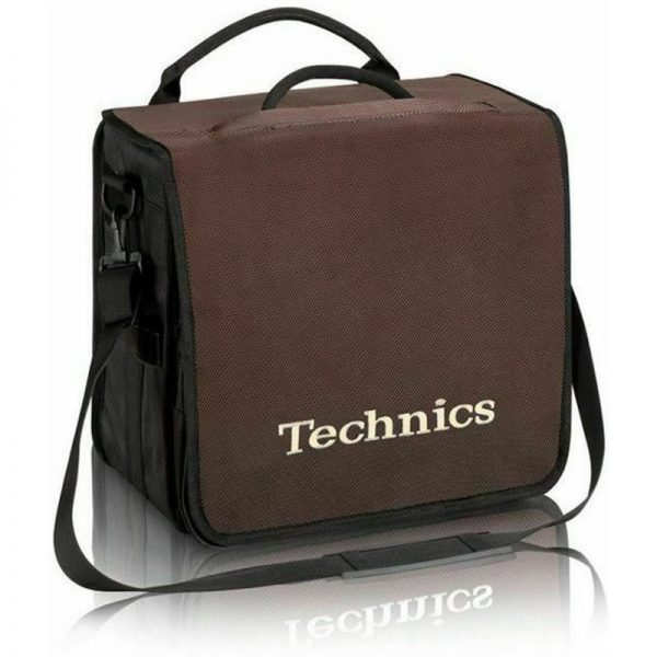 Technics Record Bag (Brown) TEC-BRO-WHT300322 4250267635040