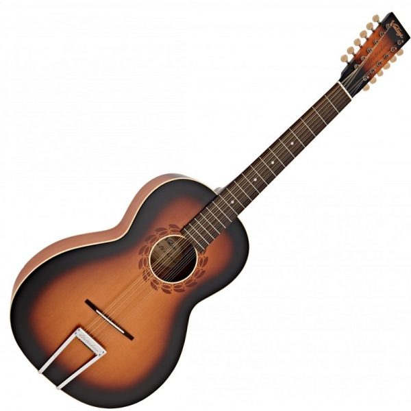 Vintage Paul Brett Statesboro 12-String Acoustic w/ Case V5000SB-12300322 5051548032430
