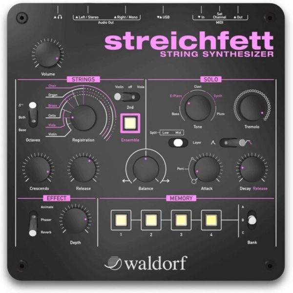 Waldorf Streichfett String Synthesizer STREICHFETT300322 4260126380608