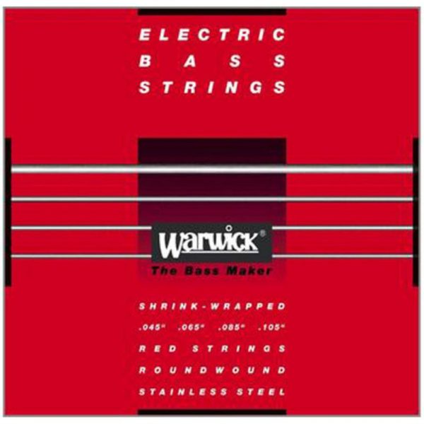 Warwick 42200 Red Label Medium Bass Strings 45-105 WAR-42200-M4300322 4033685000894