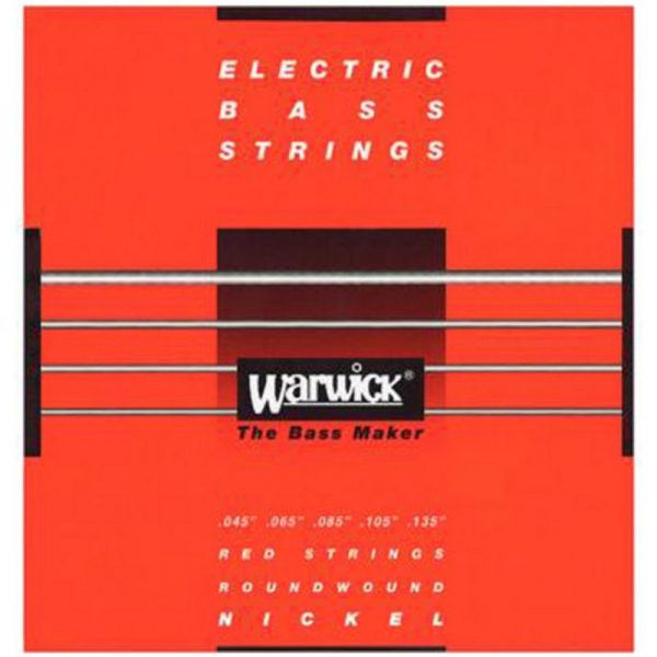 Warwick 46301 Red Label Medium Bass Strings (45-135) 5-String WAR-46301-M5B300322 4033685003734