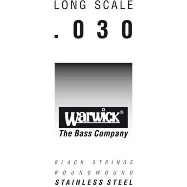 Warwick Black Label Single Bass String 030 WAR-40030300322 4033685000047