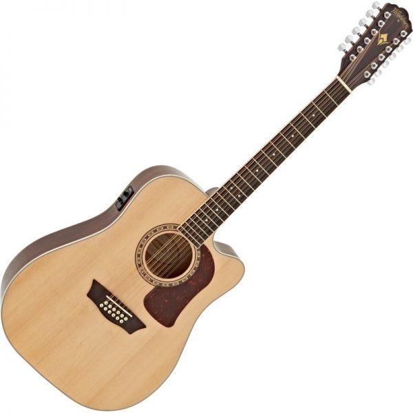 Washburn Heritage D10SCE-12 String Electro Acoustic Natural WAS2051300322 801128034034