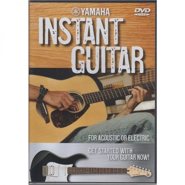 Yamaha Instant Guitar DVD WGYAM983499300322 5020679140659
