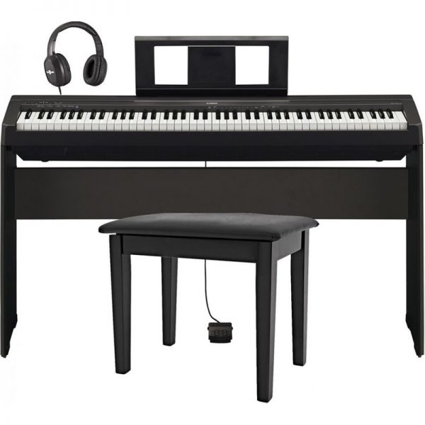 Yamaha P45 Digital Piano Black with Matching Stand NP45-STAND300322 4957812579704