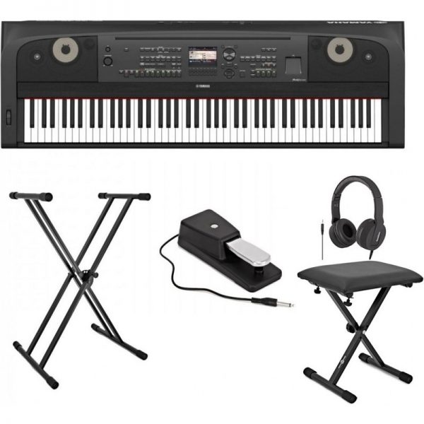 Yamaha DGX 670 Digital Piano Package Black NDGX670BUK-DF032300322 4957812658942
