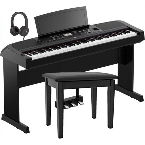 Yamaha DGX 670 Digital Piano Deluxe Package Black NDGX670BUK-PACK300322 4957812658942