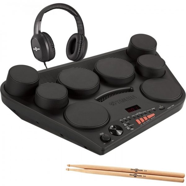 Yamaha DD-75 Electronic Drum Pad Kit w/Headphones and Sticks SDD75UK-PACK300322