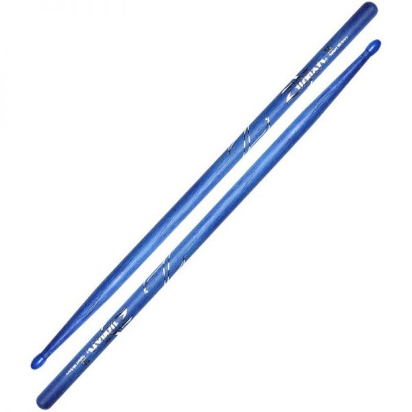 Zildjian 5A Nylon Tip Blue Drumsticks Z5ANBU300322 642388317259