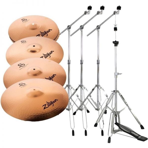 Zildjian S Family Performer Cymbal Box Set with Stands S390-HW300322