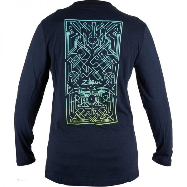 Zildjian Art Deco Long Sleeve T-Shirt Large T3463300322 642388324219