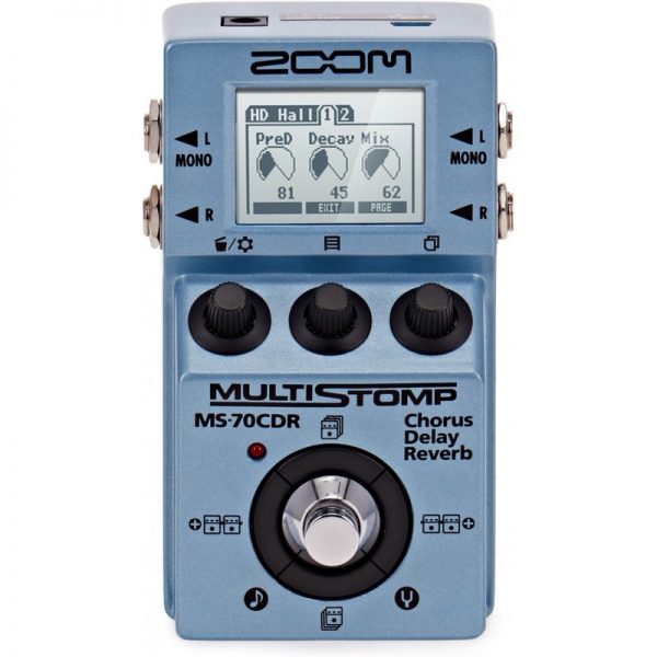 Zoom MultiStomp MS-70CDR Multi Effects Pedal MS-70CDR300322 4515260013609