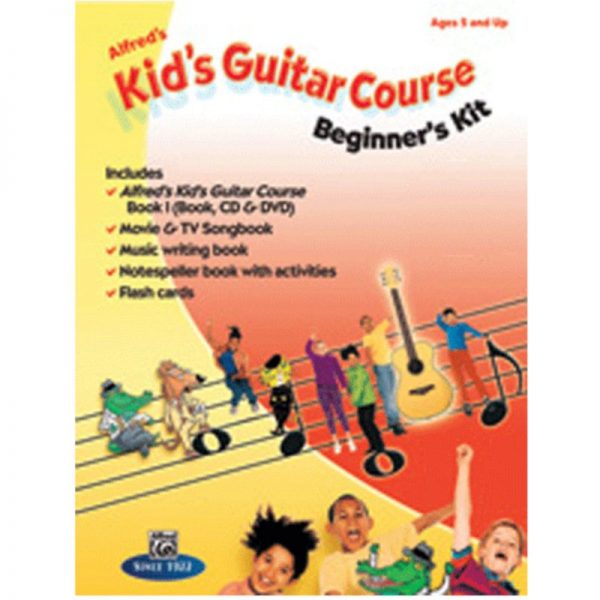 Alfreds Kids Guitar Course Beginners Kit 42467 38081475554