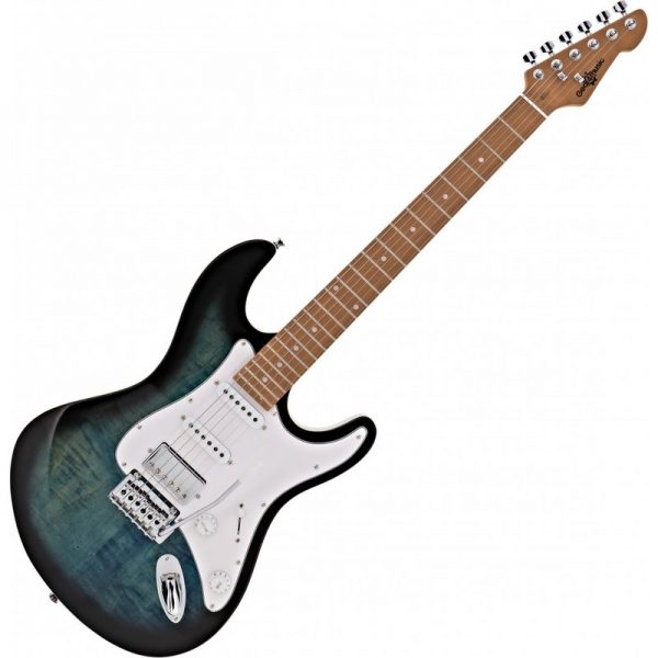 LA Select Electric Guitar HSS By Gear4music Denim Burst EG-LAS-DB (V2) 5055888832897