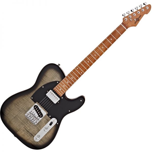 Knoxville Select Electric Guitar HS By Gear4music Trans Black EG-KNXS-TBK (V2) 5055888832910